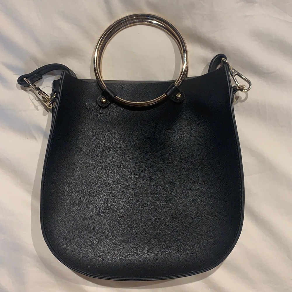 Black crossbody bag
